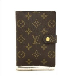 SOLD ❤️Louis Vuitton Monogram Agenda Pm Cover with Pen